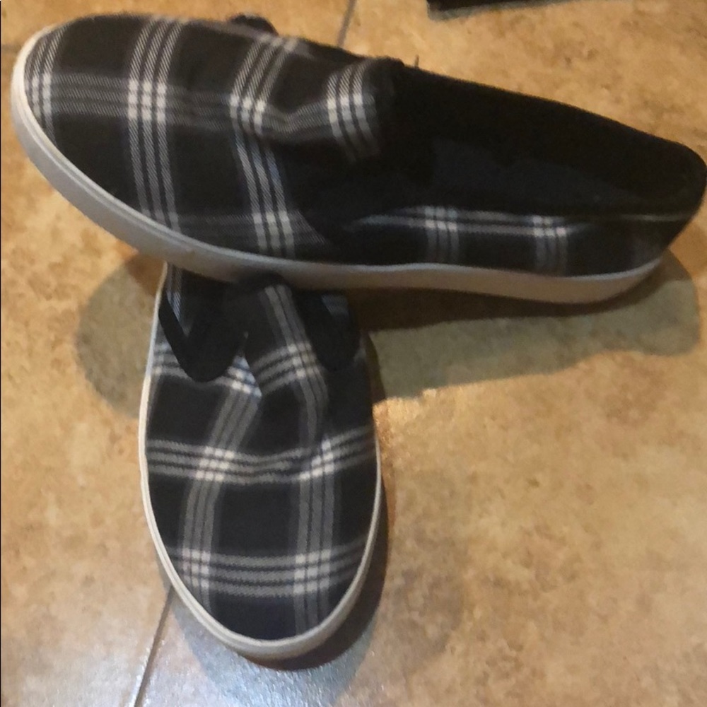 Forever 21 plaid flats